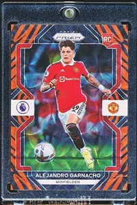 ALEJANDRO GARNACHO 2022-23 PRIZM PREMIER LEAGUE #90 TIGER STRIPES SSP SP RC - Picture 1 of 2