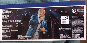 Roland Kaiser Ticket Mannheim 2.5. - Bild 1 von 1