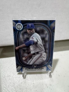 KUMAR ROCKER 2025 Topps Tribute BLUE Parallel ~ Rangers ROOKIE #'d /150 - Picture 1 of 3