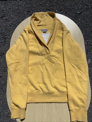 Laura Scott Yellow Hoodie Small - Image 1 of 3