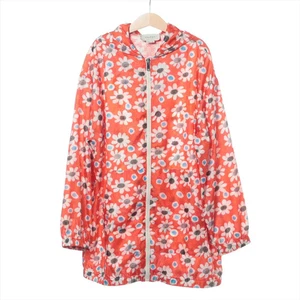 Gucci x Higuchi Yuko GG 20SS Nylon Jacket 10 Kids Red 614345 Flower pussycat - Picture 1 of 7
