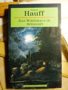 GERMAN Gothic SHORT STORIES Wilhelm Hauff Das Wirtshaus im Spessart 19th Century - Picture 1 of 2
