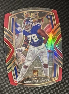2020 Panini Select #287 Andrew Thomas Red Black Prizm Die Cut - New York Giants - Picture 1 of 2