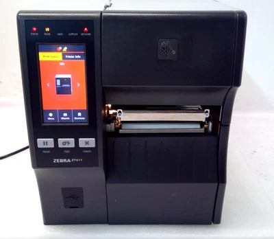 Zebra ZT411 Thermal Transfer & Direct Label Printer ZT41142-T010000Z - Image 1 of 4