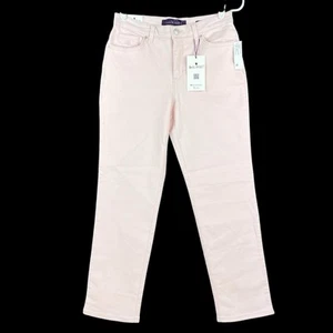 Gloria Vanderbilt Women's Stretch Amanda Pink Slimming Jeans Size 6S Tapered NWT - Picture 1 of 14