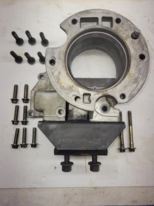 1992-96 Ford F150 F250 Bronco E4OD Transmission Transfer Case Adapter Housing - Picture 1 of 7