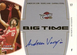 04-05 FLEER GENUINE - ANDERSON VAREJAO GOLD AUTOGRAPH - #40/50 - Picture 1 of 1