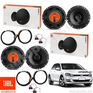 Set 4 Arcas Altavoces JBL Delantera y Trasera para Volkswagen Golf 7 (VII) - Imagen 1 de 8