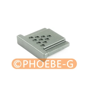 Graphite Silver Metal Hot Shoe Cover for Sony A6500 A6300 A6000 A7RM2 A77 Camera - Picture 1 of 4