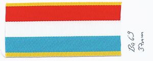 Ordensband Frankreich blau-weiß-rot 36mm 0,5m 1m7,00 ba141-