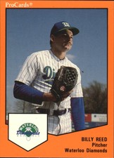 1989 Waterloo Diamonds ProCards #1788 Billy Reed