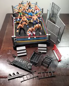 WWE Jakks Pacific Micro Aggression 11- 2" Mini Wrestling Figures With Rings READ - Picture 1 of 15