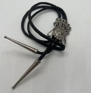 Símbolos indios nativos americanos ornamentados de peltre en bolo de colección D3 - Imagen 1 de 5