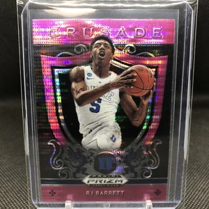 RJ Barrett 2019 PRIZM DRAFT PICKS PINK CRUSADE PRIZM Card #72  DUKE - Picture 1 of 2
