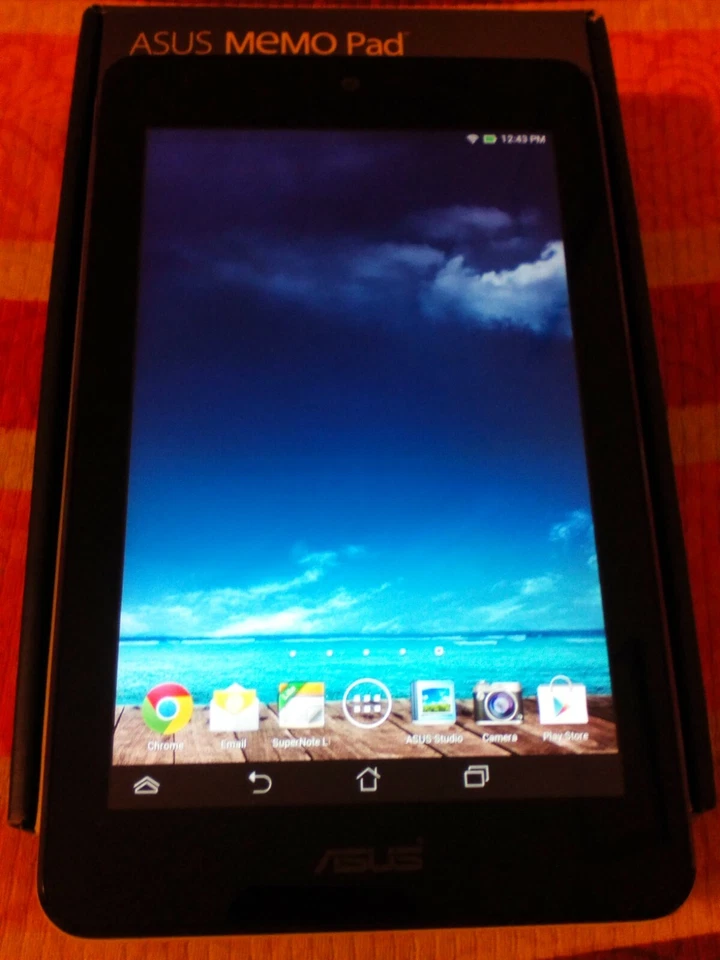 ASUS MEMO PAD HD 7 QUADCORE 16 GB STEREO 5 MP WIFI TABLET ANDROID ME173X NUOVO - Immagine 1 di 1