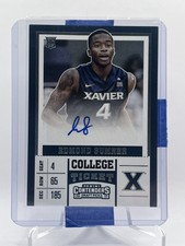 2017-18 Panini Contenders Draft Picks College Ticket Edmond Sumner Auto