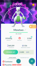 Pokemon Trade GO - Shiny Mewtwo 3000+CP & Legacy move Psystrike for PVP Master