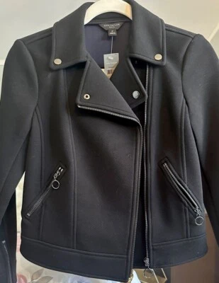 Chaqueta de moto para mujer Ann Taylor talla 0P Foto 1 de 4