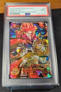 2018 Super Dragon Ball Heroes Universe Mission 1 #62 Gogeta GT -  PSA 9 MiNT - Picture 1 of 7