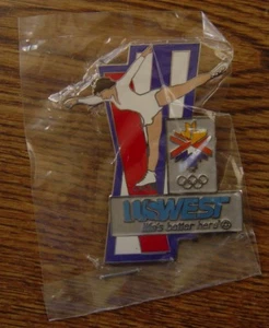USWEST UTAH OLYMPIC PIN 2002 SALT LAKE CITY UTAH LARGE 10 - Foto 1 di 1
