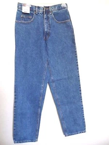 Pantalones de mezclilla para hombre Saugatuk 100 % algodón lavados a la piedra calce relajado, talla: 28x32 () - Imagen 1 de 5