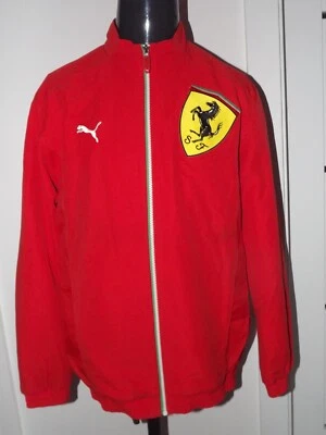 Puma F1 Formula 1 Scuderia FERRARI Jacket Red (M) Shirt Jersey Camiseta - Image 1 of 4