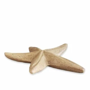 Red Travertine Starfish Sculpture D.12Cm - Picture 1 of 3