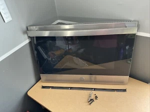 NEW Genuine GE RANGE Stainless Steel Lower Oven DOOR GLASS with Handle and Trim - Picture 1 of 13