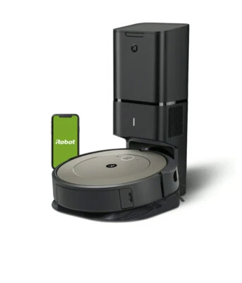 iRobot Roomba i1+ (1552) Wi-Fi Connected Self-Emptying Robot Vacuum - Image 1 of 4