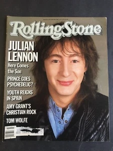 Rolling Stone Magazine June 6 1985 Julian Lennon - Picture 1 of 2