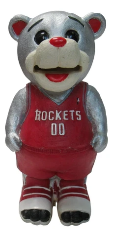 Rockets Mascot Clutch the Bear Bank Woodforest Piggy Bank SGA Stadium Give Away Cover