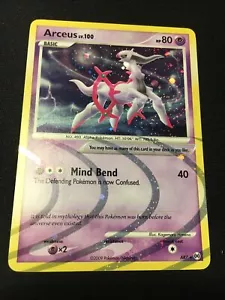 POKEMON CARD ARCEUS LV.100 AR7 ARCEUS INGLESE OTTIMA - Foto 1 di 4