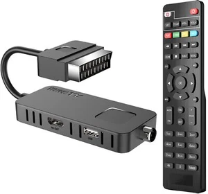 Decoder Digitale Terrestre 2024 DVB-T2 - Dcolor Full HD Scart TV Stick Ricev... - Foto 1 di 9