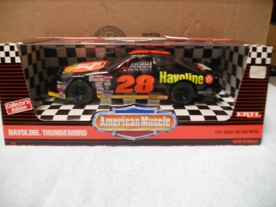 1/18 Ertl 1993 nascar #28 Davey Allison Havoline Ford - Image 1 of 3