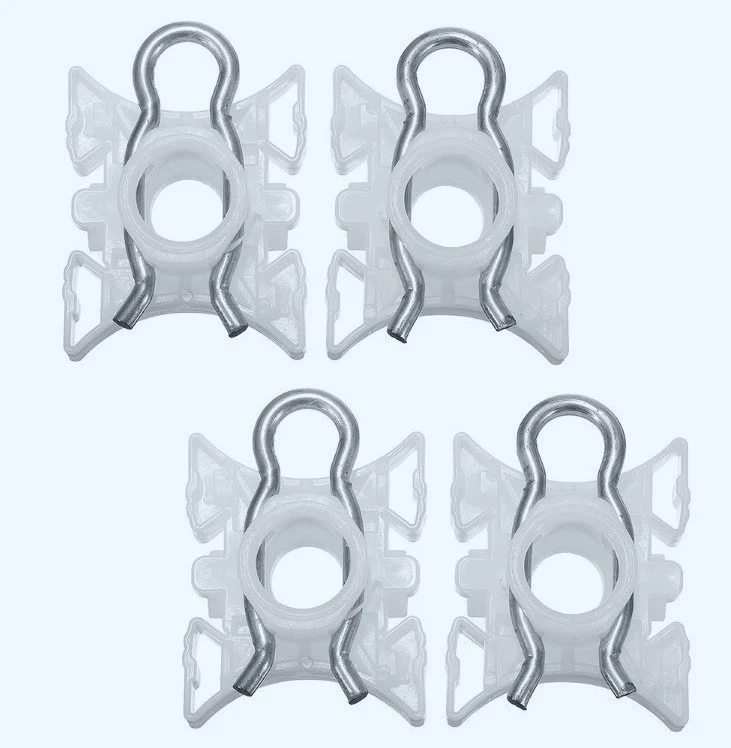 4x Fensterheber Reparatursatz Gleitbacken für BMW E36 5er 51321938884 NEU #082 - Bild 1 von 1