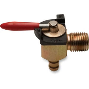 Motion Pro Fuel Valve, 90 degree, 1/4" NPT x 1/4" Barb, Vitton Seal (12-0085) - Picture 1 of 2