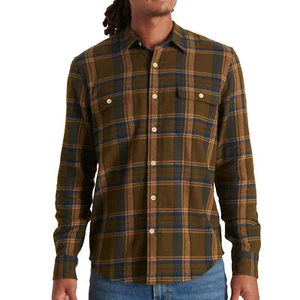 Lucky Brand Herren Humboldt mehrfarbig kariert klassische Passform Langarm Hemd neu - Bild 1 von 6
