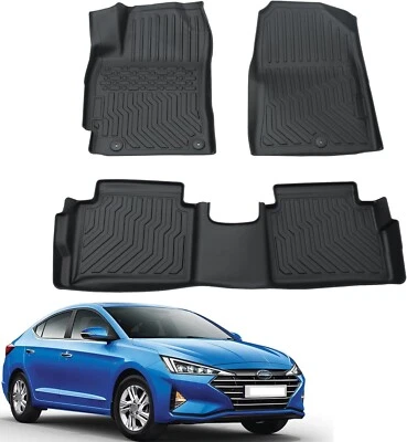 Alfombrillas TPE para todo clima, Hyundai Elantra 2017-2020. - Изображение 1 из 4