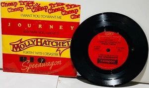 CHEAP TRICK, REO,Journey,Molly Hatchet Promo for Nestle's bar 7" LP 1981 CBS EP - Picture 1 of 2