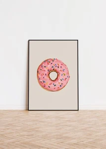 Póster de rosquilla | arte de pared | póster único - Imagen 1 de 6