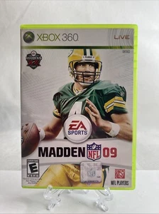 Madden NFL 09 (Microsoft Xbox 360, 2008) CIB Complete Video Game - Picture 1 of 5