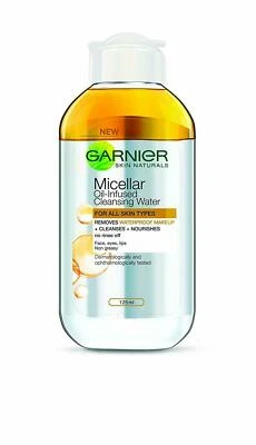 Garnier Skin Naturals Micellar Oil-Infused Cleansing Water 125ml - Bild 1 von 4