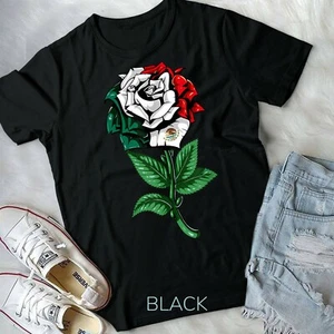 Camiseta Rosa Mexicana Bandera México Mexicana - Forma Unisex - Imagen 1 de 11