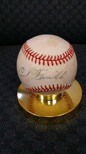 Carl Furillo autographed NL Giamatti baseball. JSA authenticated w/Letter. - Picture 1 of 6