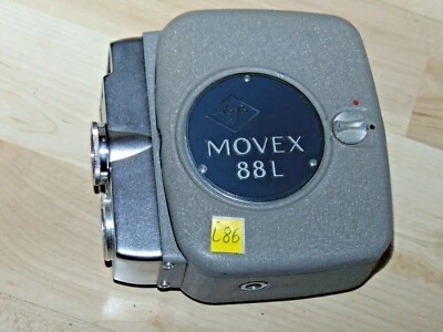 Agfa Movex 88L Filmkamera Lens Objektiv Agfa Movexar 1,9/13. mit Original Tasche - Bild 1 von 4