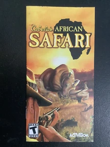 Cabela's African Safari PSP Sony PlayStation Portable nur Bedienungsanleitung - Bild 1 von 2