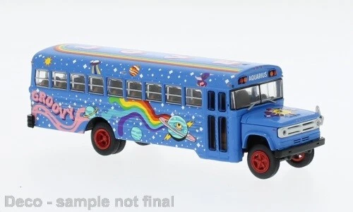 Brekina 61334 - 1/87 Dodge S 600 Hippie Bu - Nuovo - Immagine 1 di 1