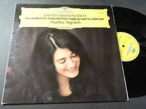 Bach English Suite DGG LP - Martha Argerich Piano, Ex+ - Foto 1 di 1