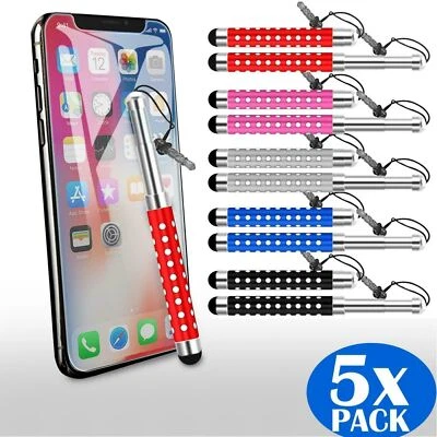 Stylus Retractable Styli Stylus Pen For Smart Phone iPad iPhone Touch Screen Pen - Image 1 of 4