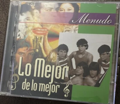 MENUDO-  Lo Mejor De Lo Mejor - 2 CD Set- BMG *RARE*  GREAT CONDITION - Imagem 1 de 2